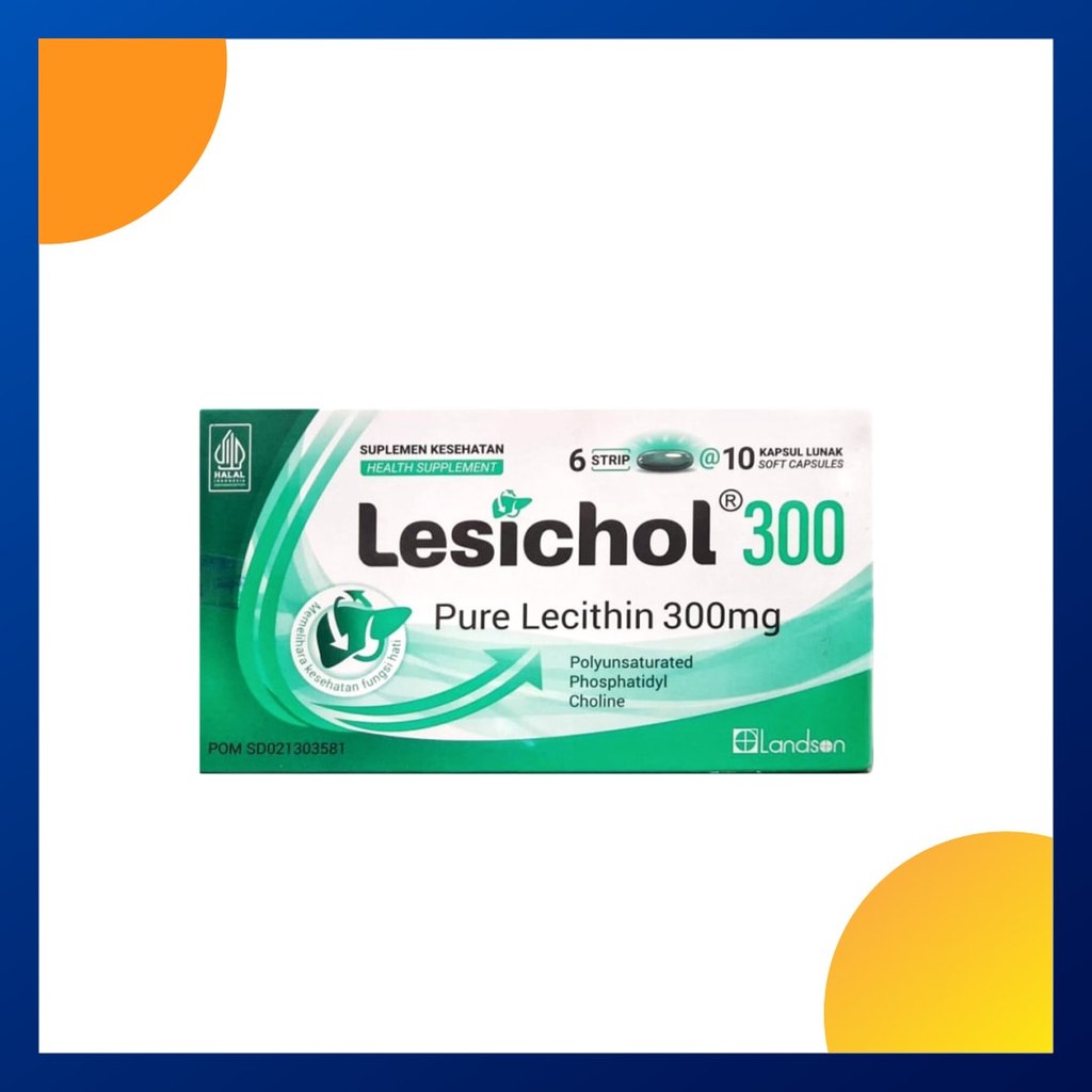 Lesichol 300 Mg Box 60 Kapsul