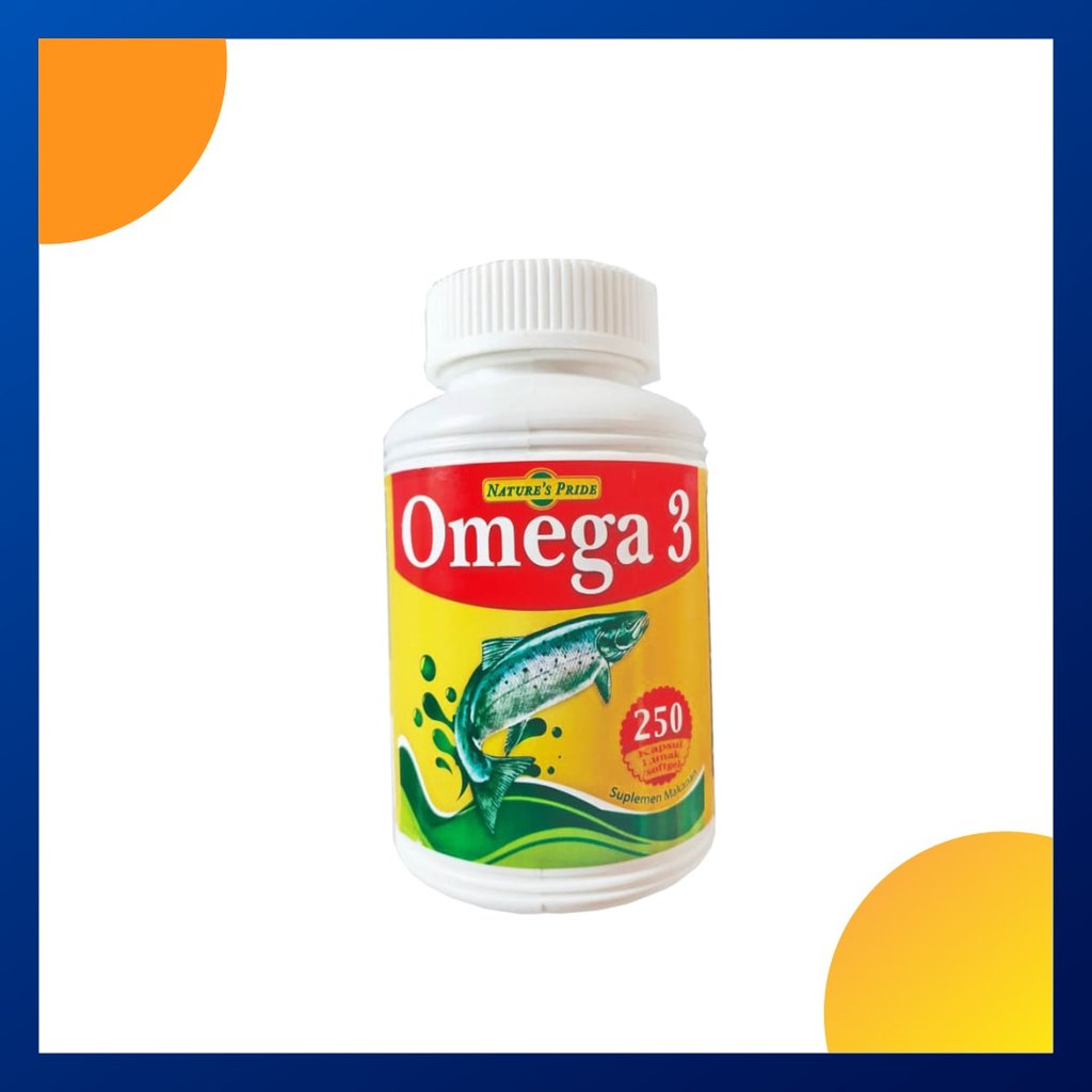 Nature'S Pride Omega 3 Botol 250 Kapsul
