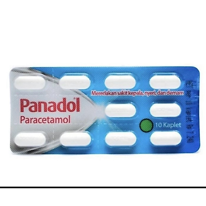 PANADOL WARNA BIRU    1 STRIP