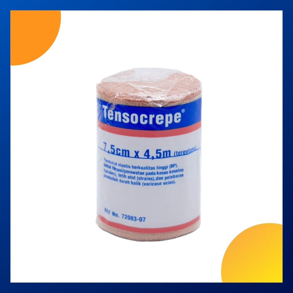 Tensocrepe Perban Elastis 7.5 Cm X 4.5 M