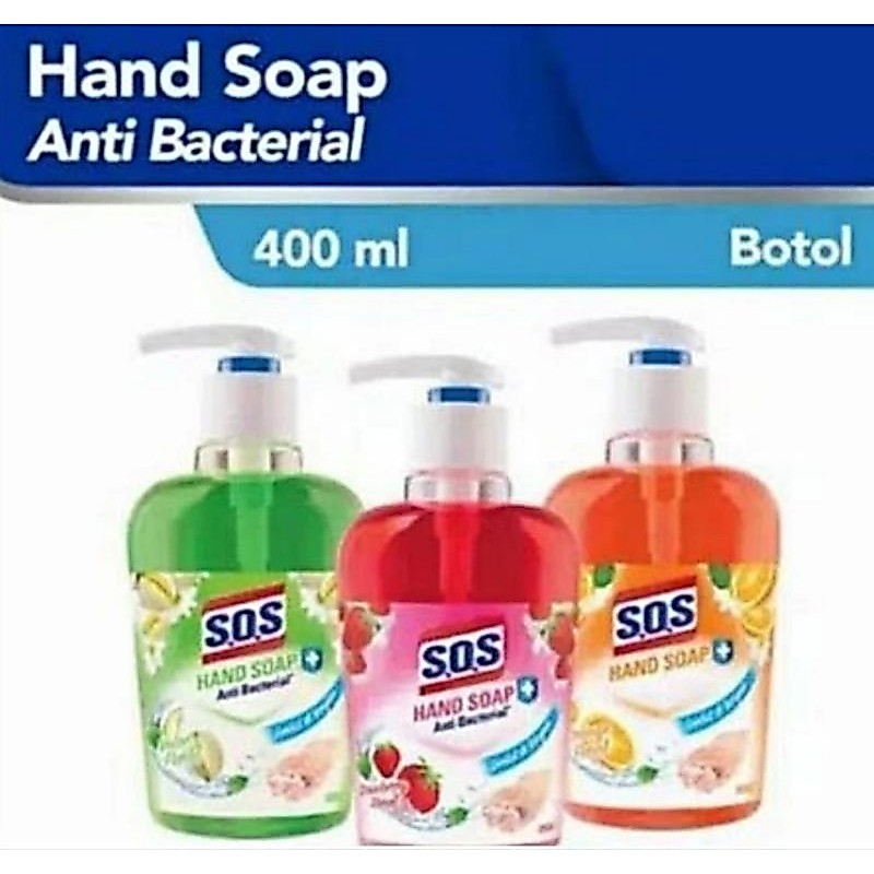 Sos handsoap antibacterial 400ml