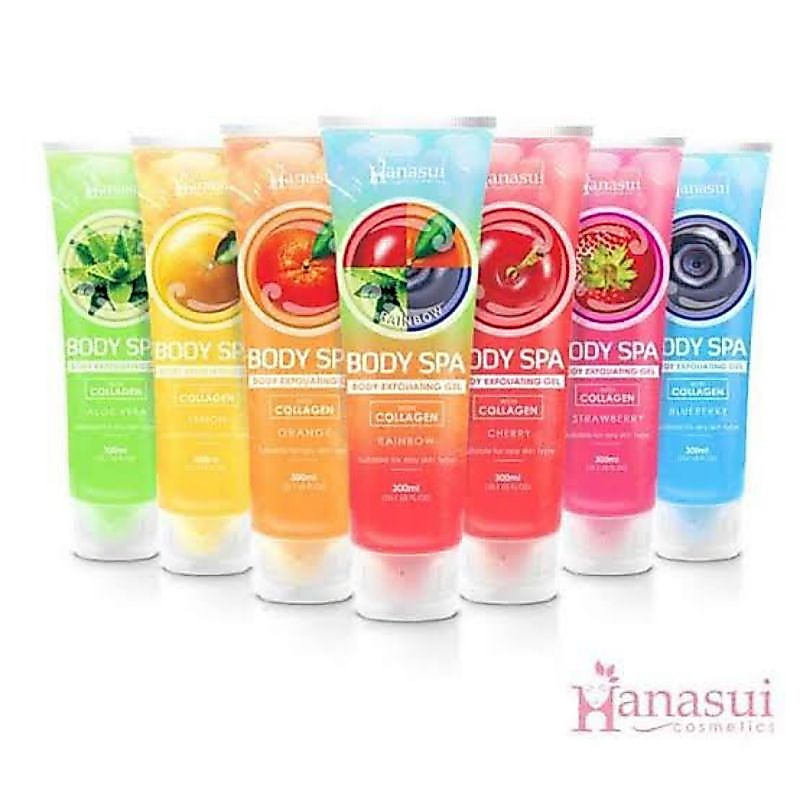 HANASUI body SPA exfoliating gel 180ml