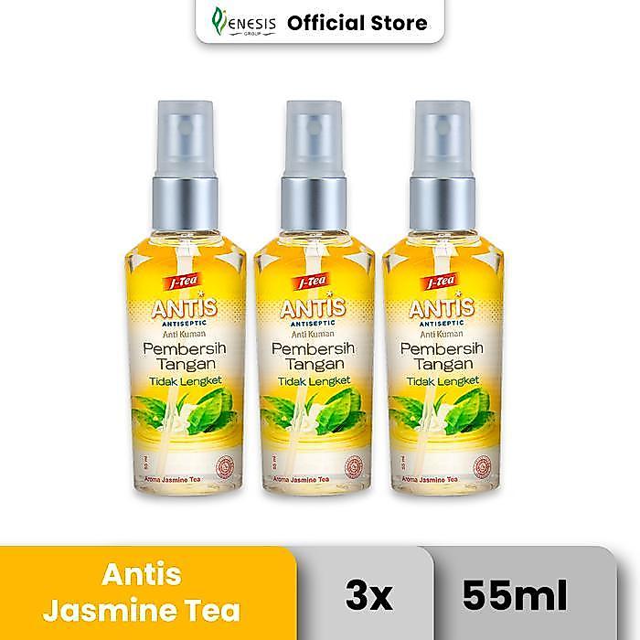 Antis Jasmine Tea 3x55 ml - Botol, Standar
