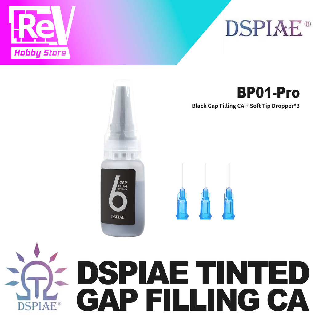 DSPIAE COLORED GAP FILLING CA BLACK BP-01