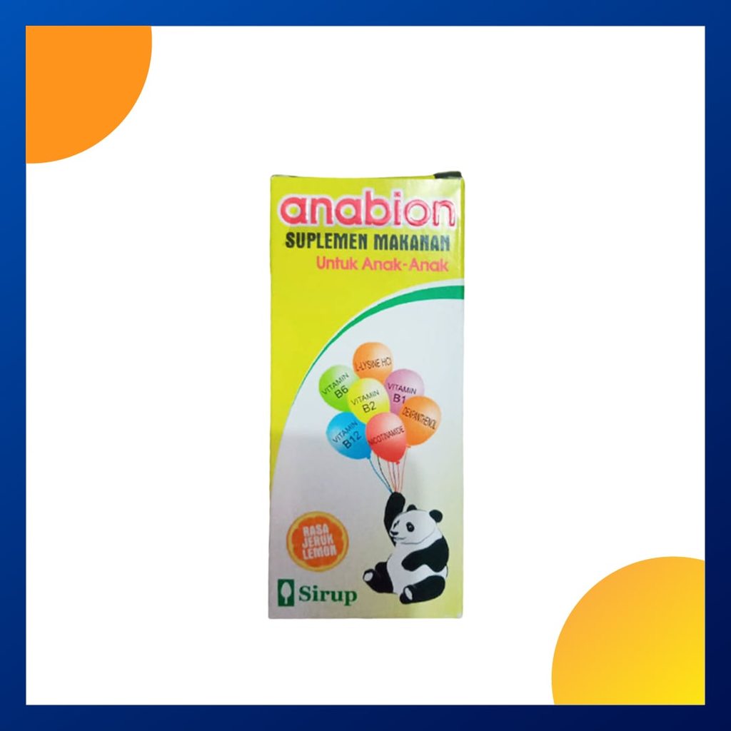 Anabion Syrup Isi 60 Ml Botol