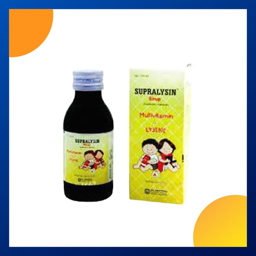 Supralysin Syrup Isi 100 Ml Botol