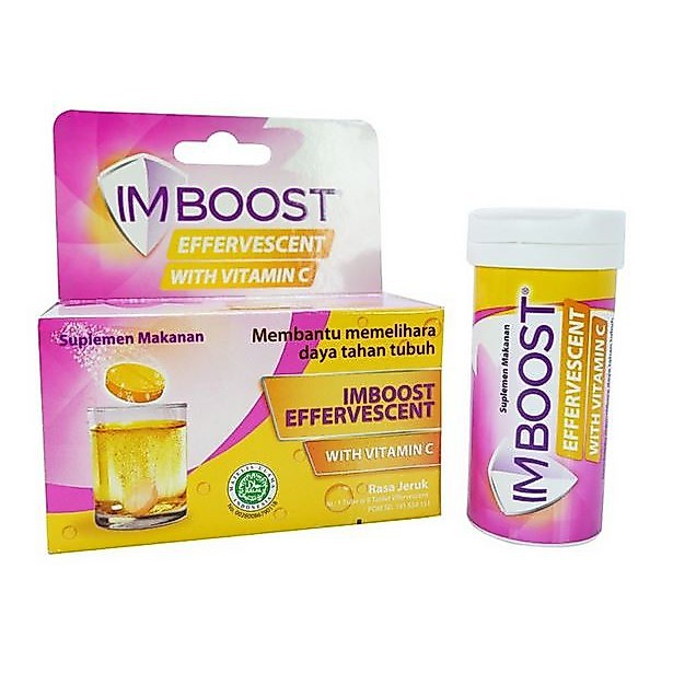 Imboost Effervescent Rasa Jeruk 8S