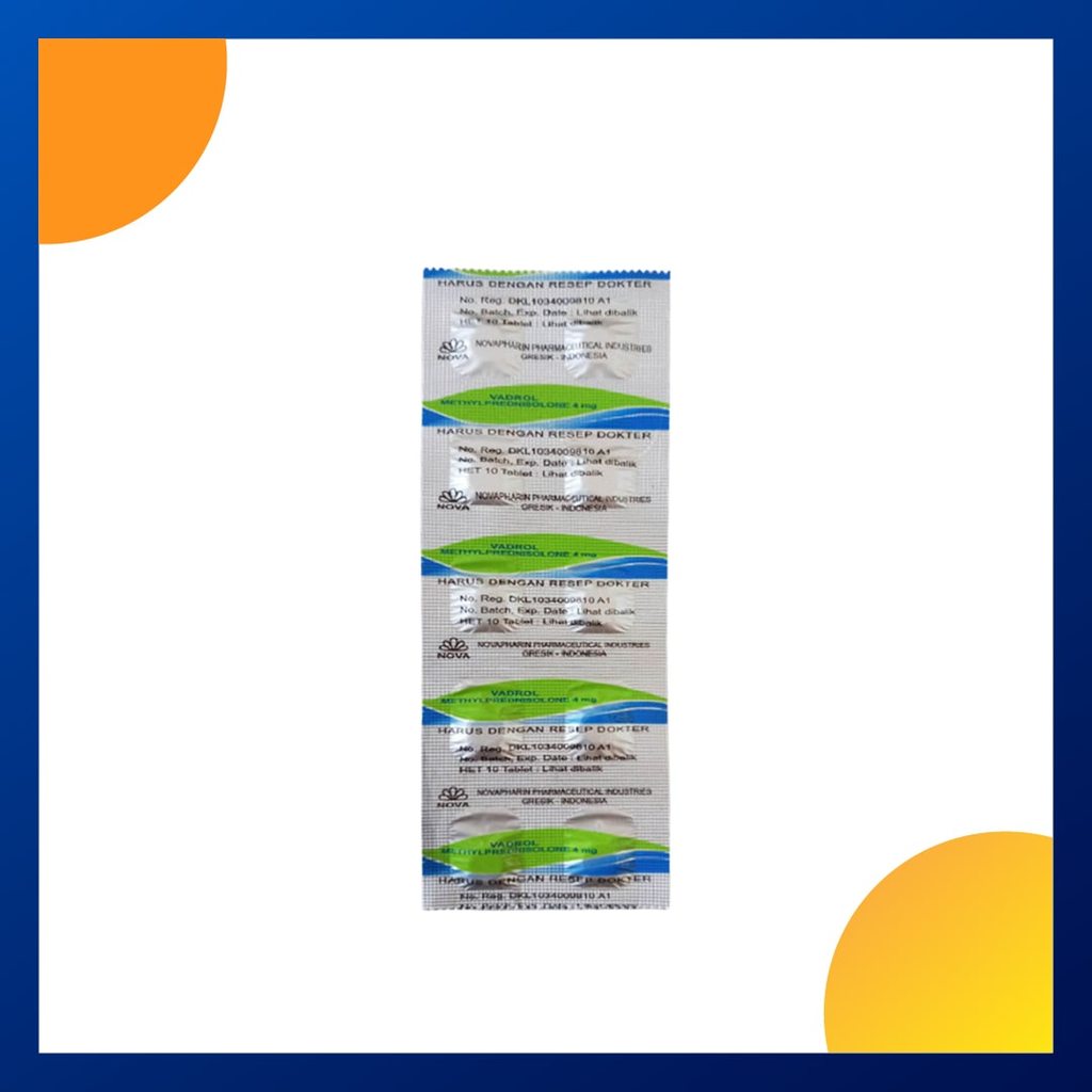 VADROL 4 MG 1 STRIP @ 10 TABLET
