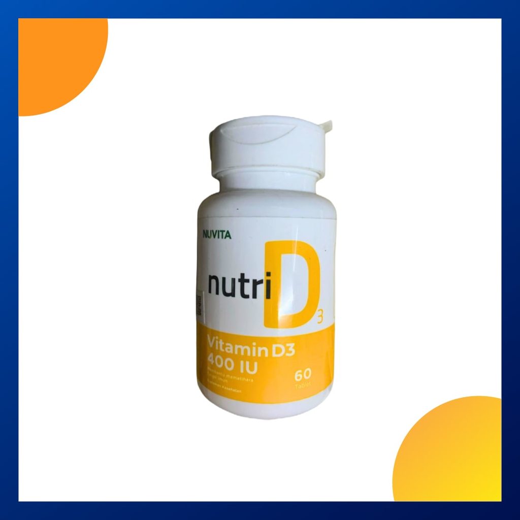Nuvita Nutri D3 400 Iu Botol 60 Tablet