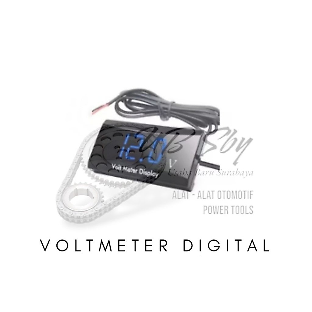 Voltmeter aki motor universal