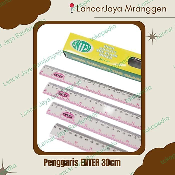 PENGGARIS ENTER 30 CM