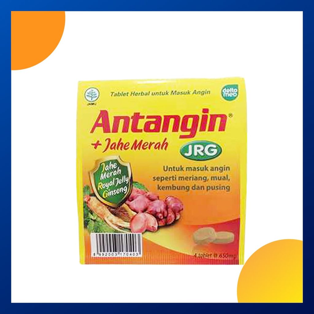Antangin Jrg Jahe Plus Merah Strip 4 Tablet