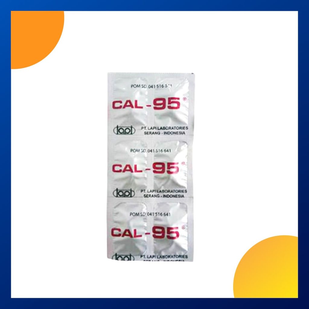 Cal-95 Strip Isi 6 Kaplet