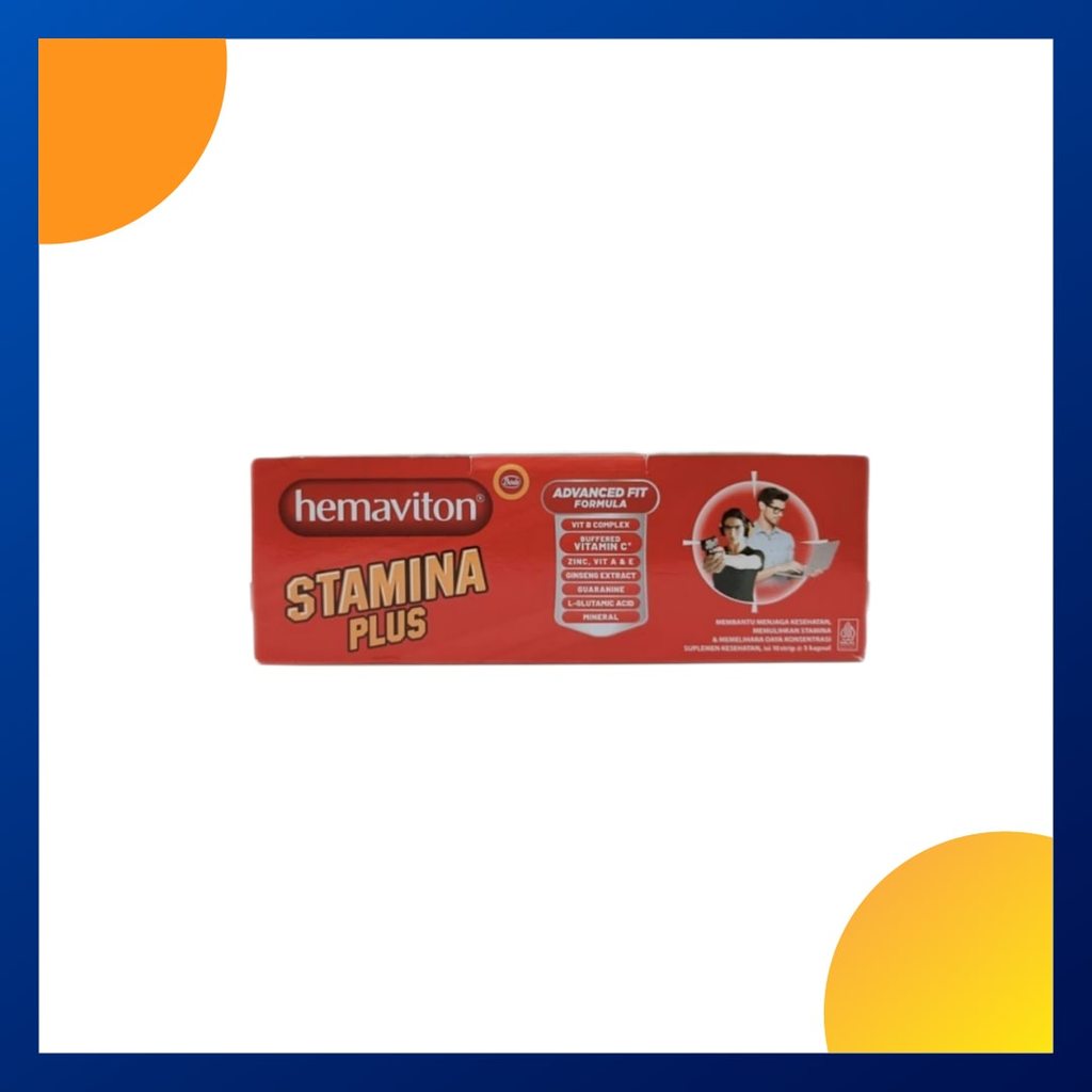 Hemaviton Stamina Plus Box 50 Kapsul