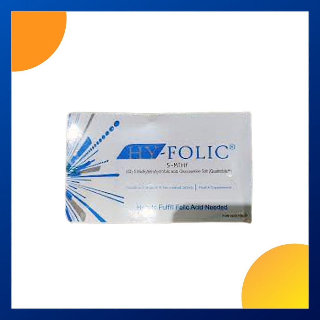 Hy-Folic 5-Mthf Box 30 Tablet