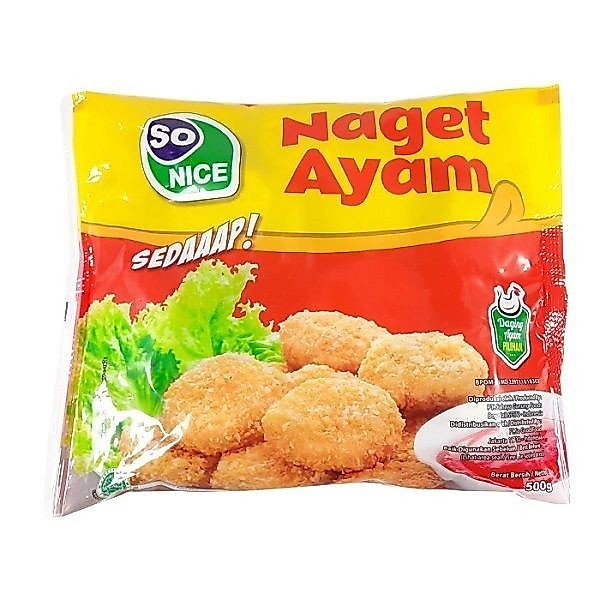 SO NICE SEDAP NUGGET 500G
