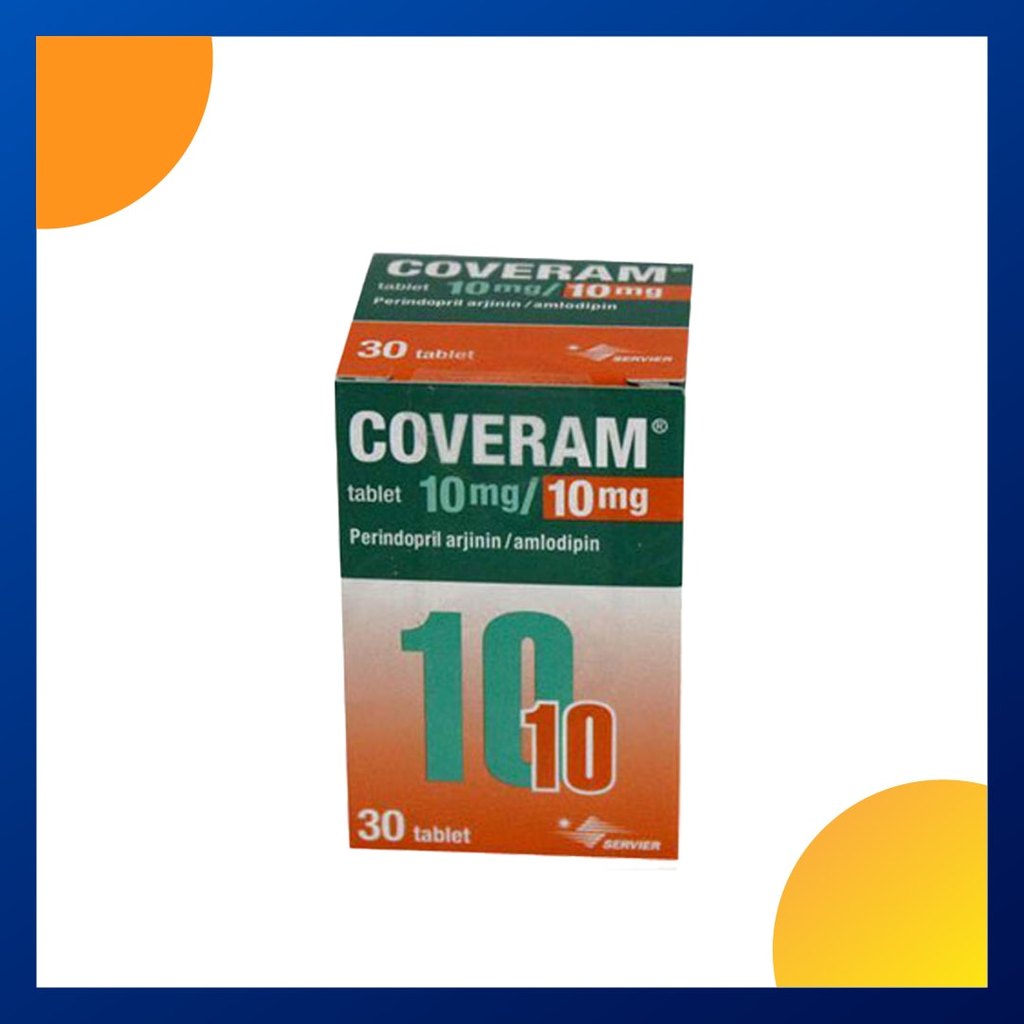 COVERAM 10/10 1 BOTOL @ 30 TABLET