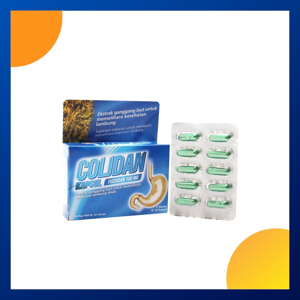 Colidan 100 Mg Box 20 Tablet
