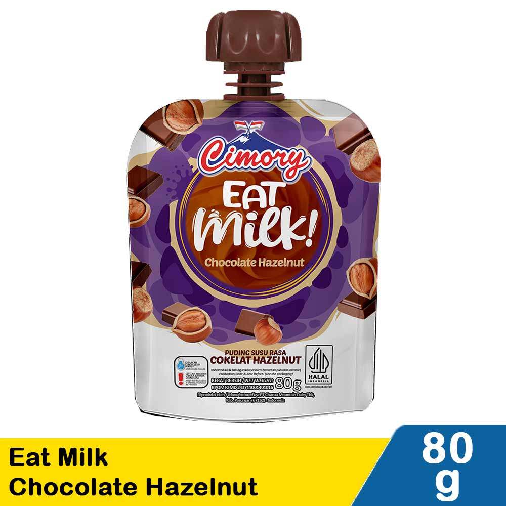 CIMORY EAT MILK PUDDING CHOCO HAZELNUT 80g