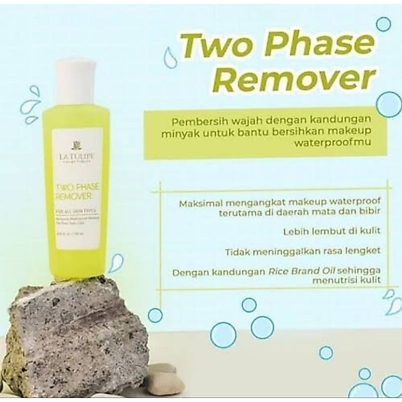 La Tulipe Two Phase Remover For All Skin Type
