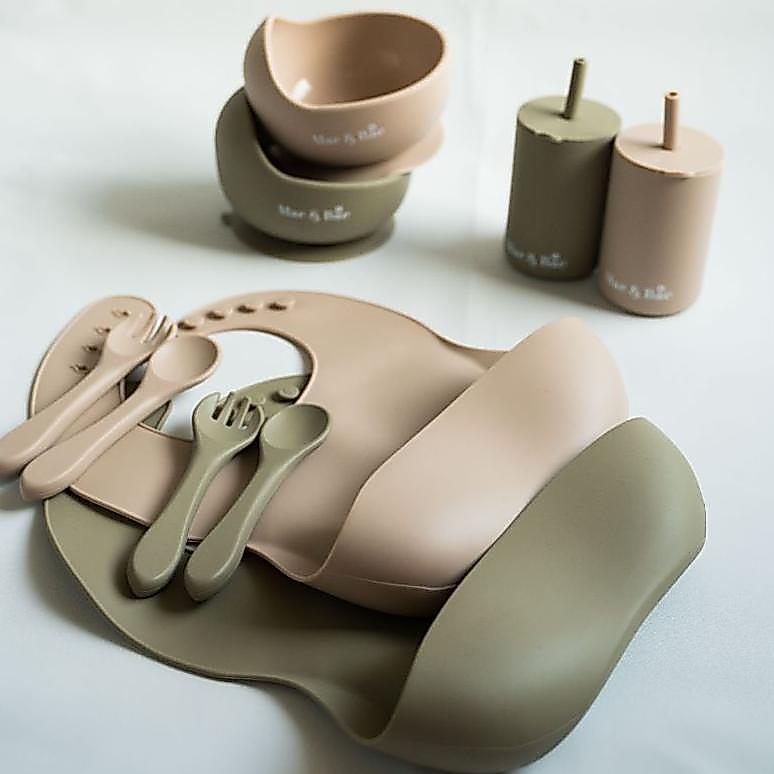 Mae & Bae Tobi Bundle Set / Peralatan Makan Bayi