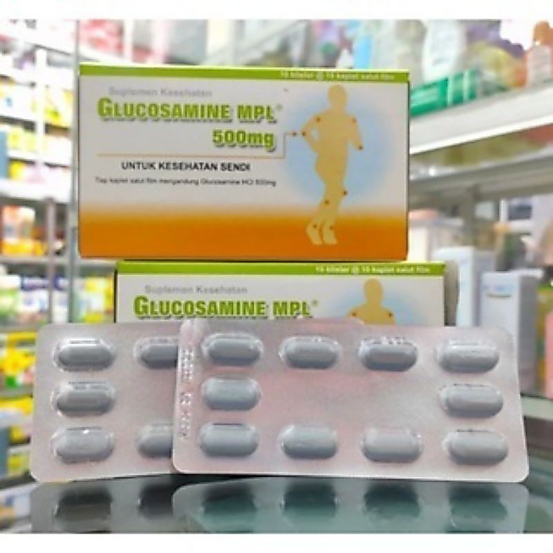 Glucosamine MPL 500mg lembaran 10 tablet