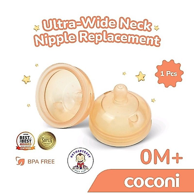 COCONI NIPPLE WIDE NECK (REPLACEMENT)
