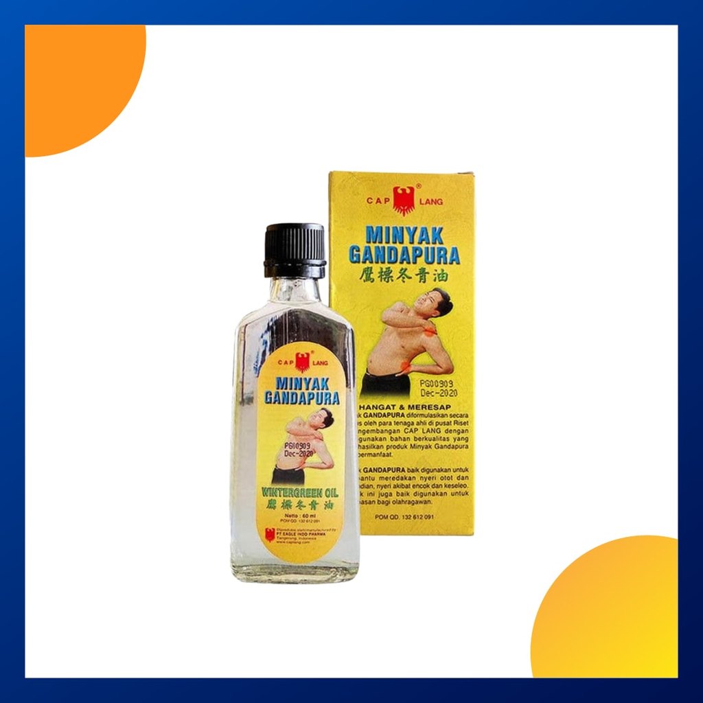 Cap Lang Minyak Gandapura 60 Ml
