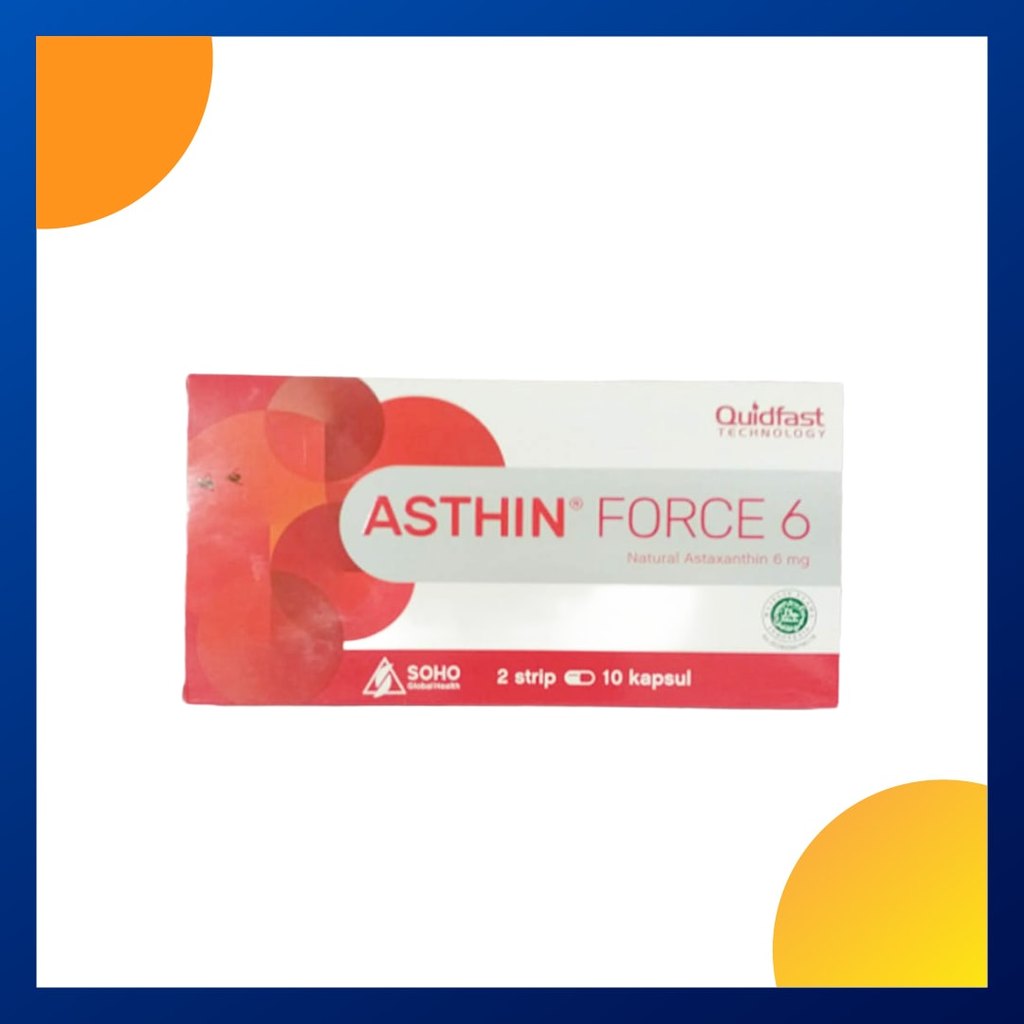 Asthin Force 6 Mg Box 20 Kapsul