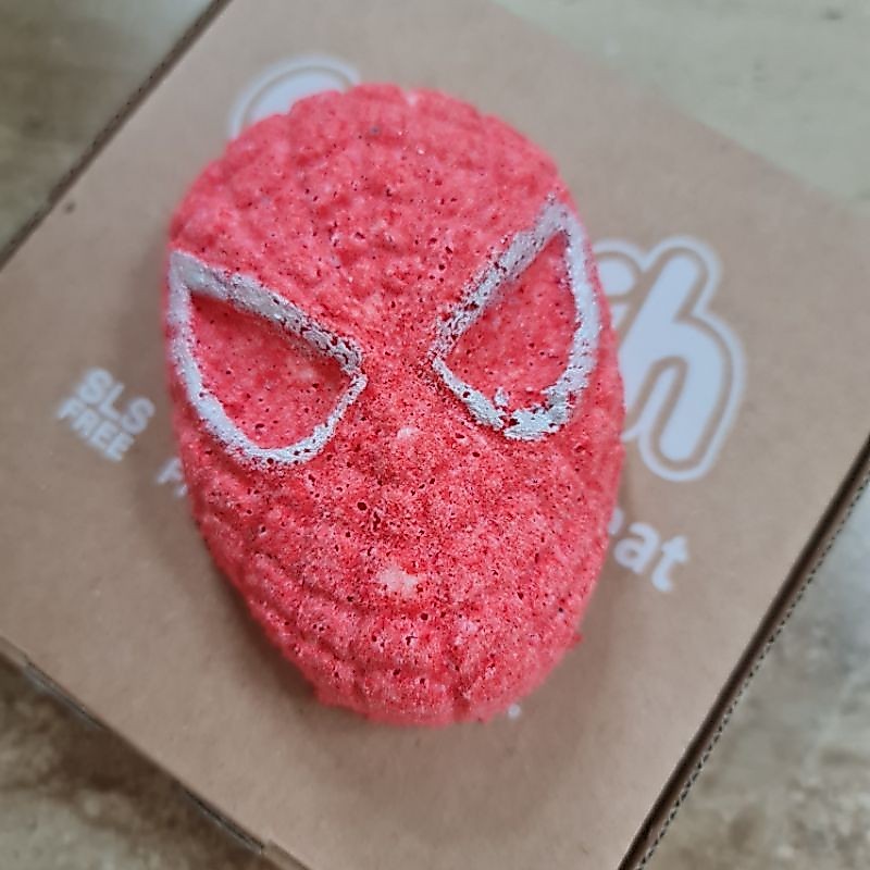 Spiderman Bath bomb