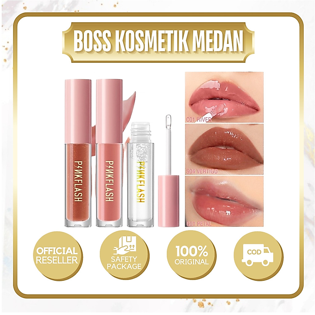 PINKFLASH LASTING GLOSSY LIP GLOSS