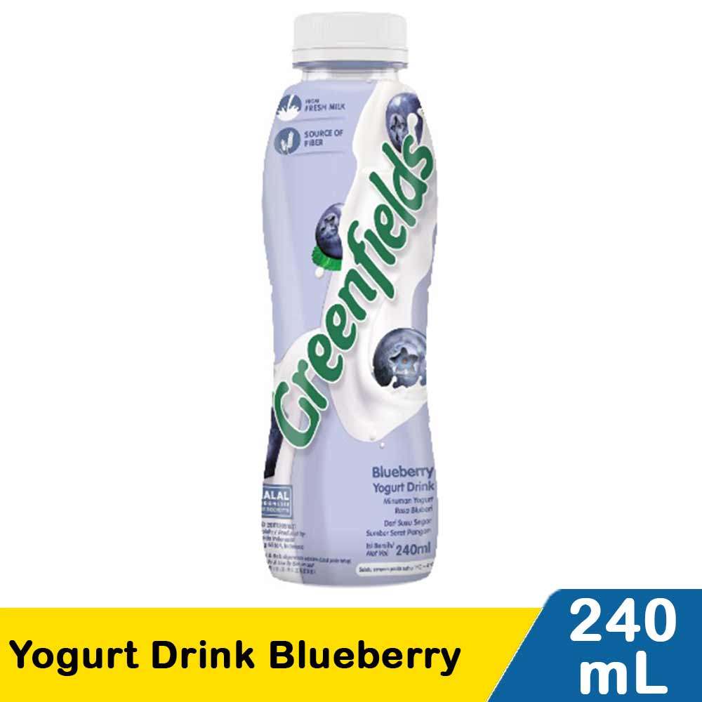 GREENFIELDS YOGURT DRINK BLUEBERRY 240mL