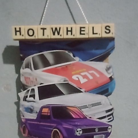 gantungan kamar tema hotwhels