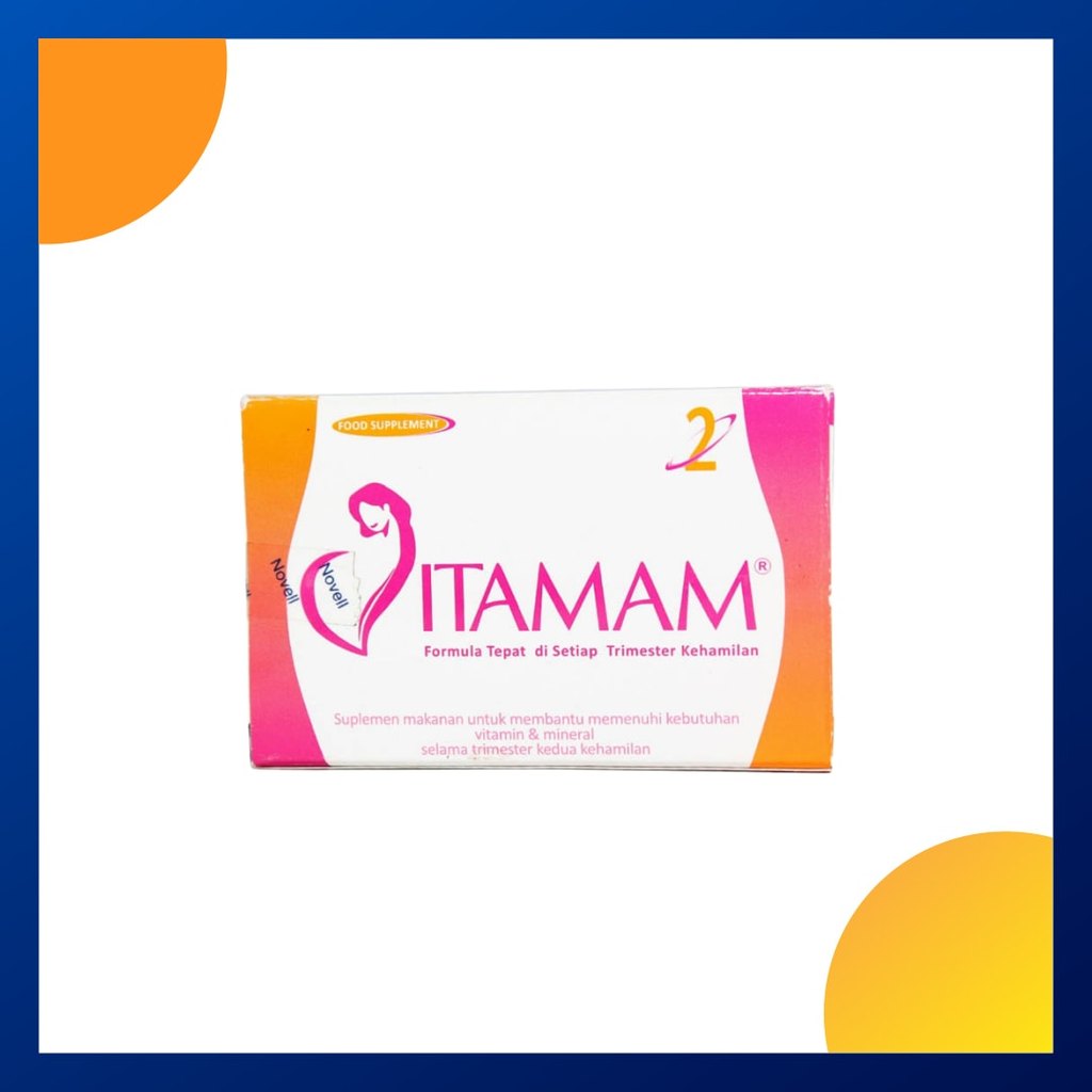 Vitamam 2 Box Isi 28 Kapsul