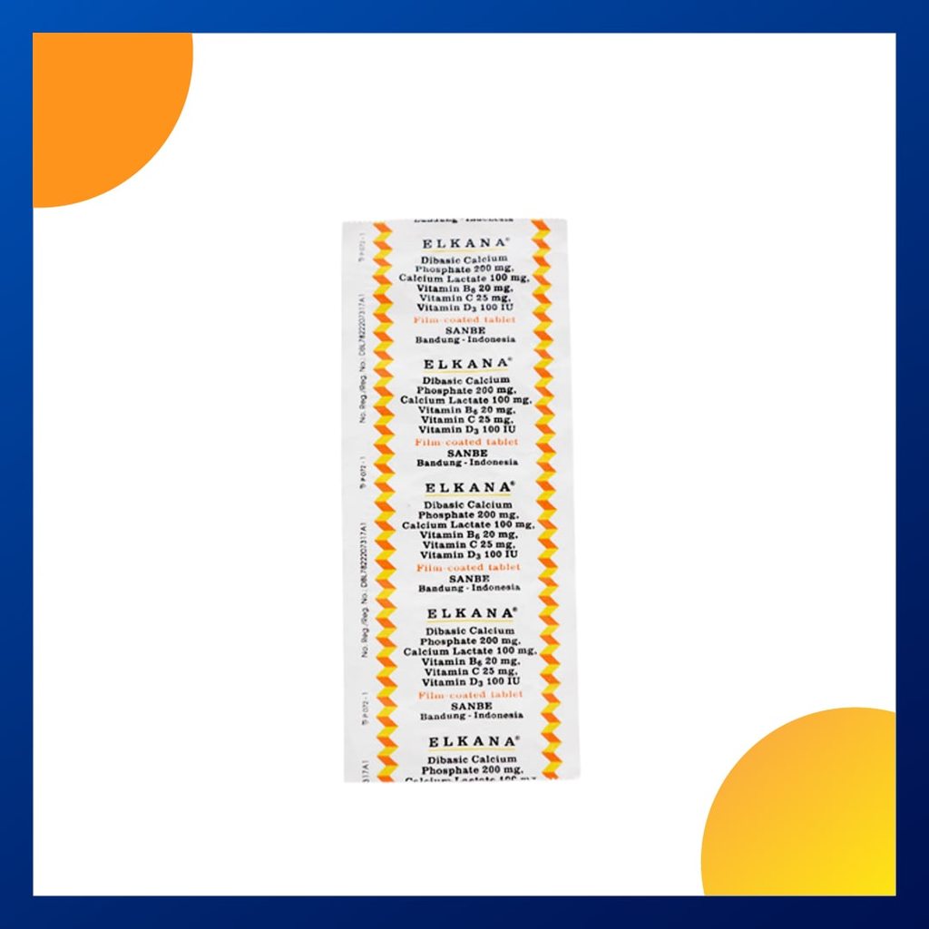 Elkana Strip Isi 10 Tablet