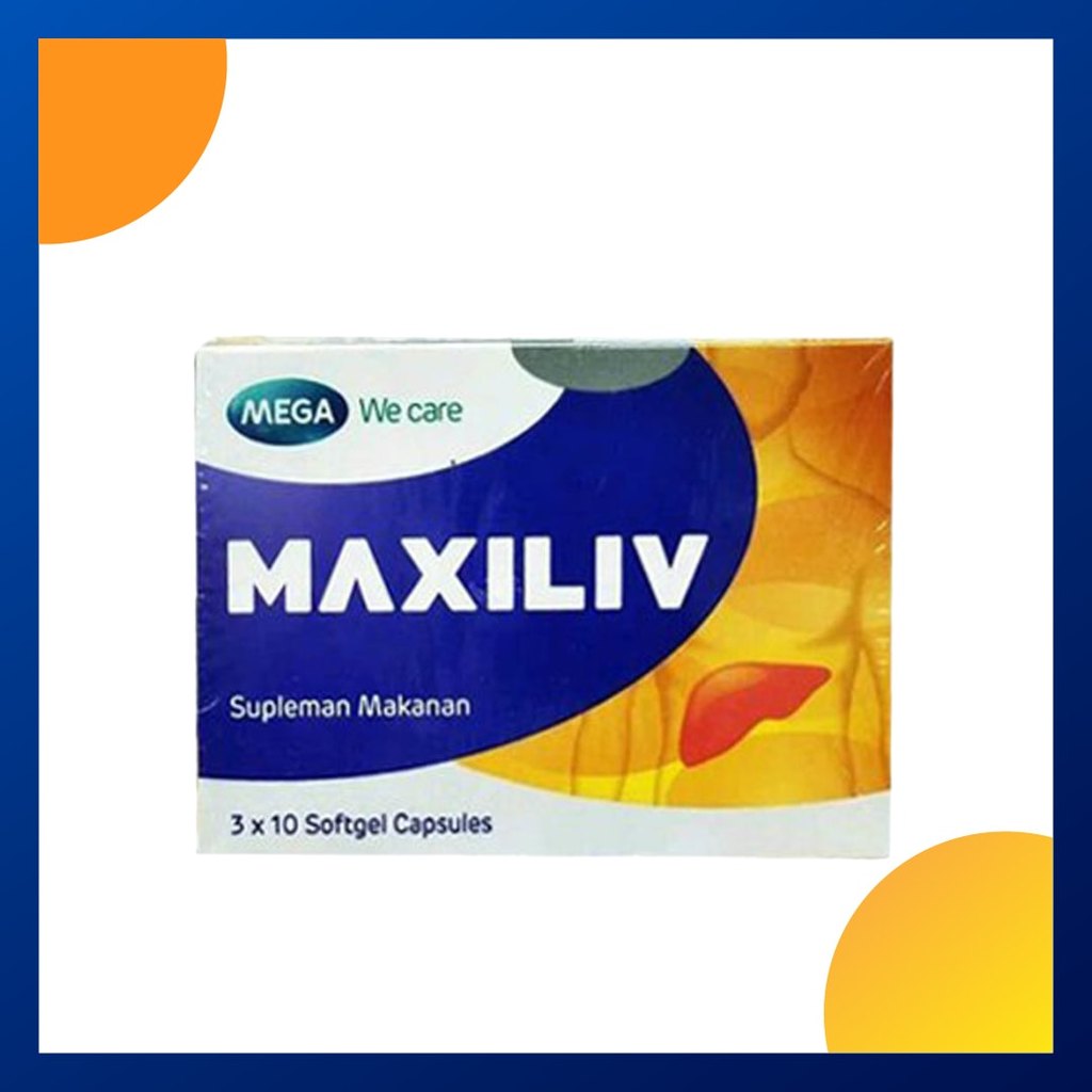Maxiliv Box Isi 30 Kapsul