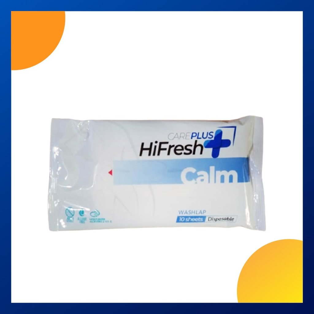 Careplus Hifresh Calm Washlap Pack 10 Sheets