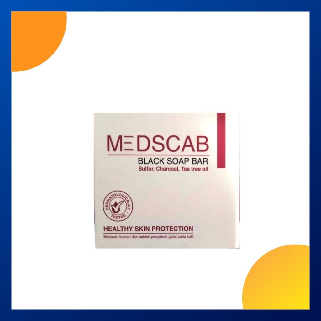 Medscab Black Soap Bar 60 Gram