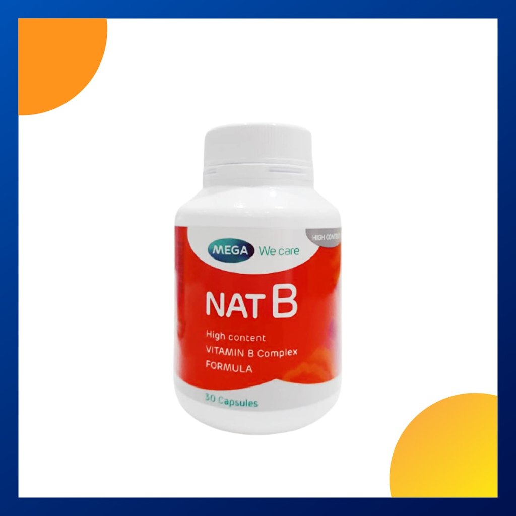 Mega We Care Nat-B Botol 30 Kapsul