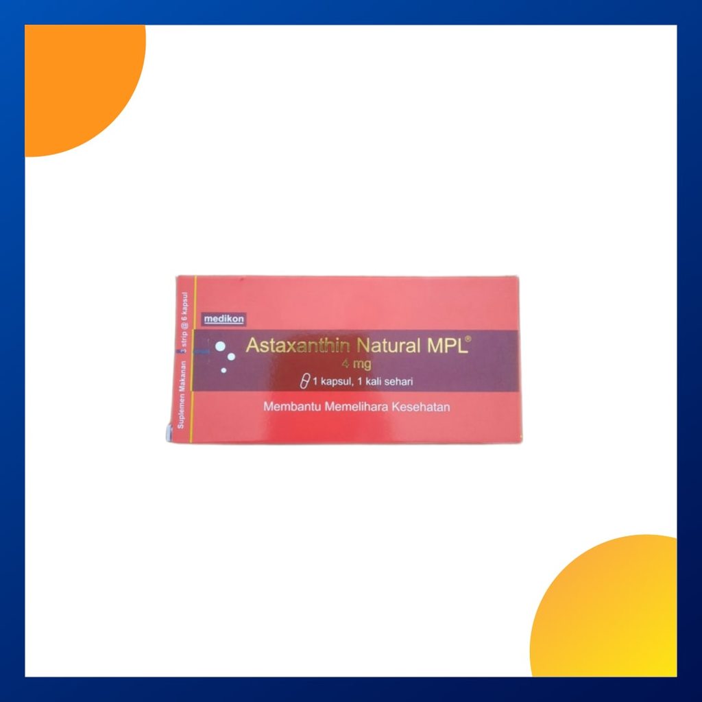 Astaxanthin Natural Mpl Box 18 Kapsul