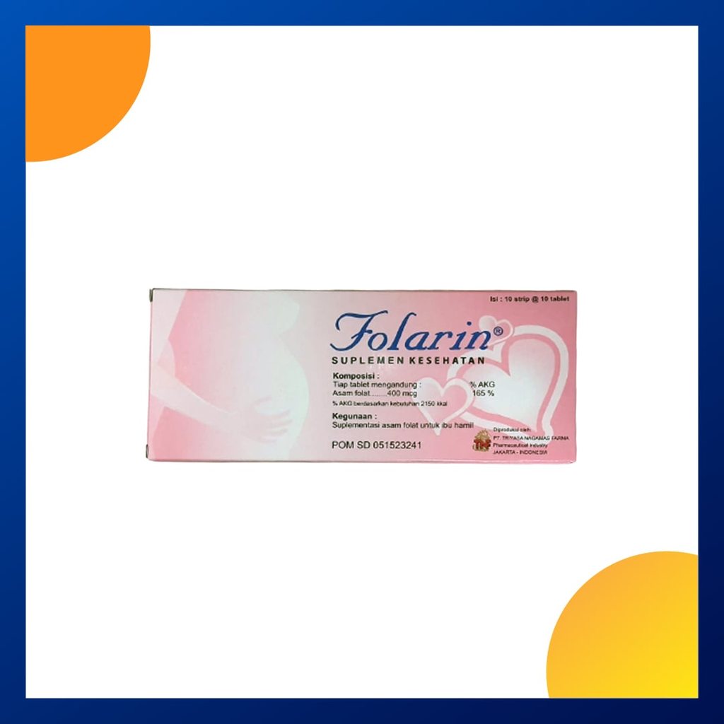 Folarin Box Isi 100 Tablet