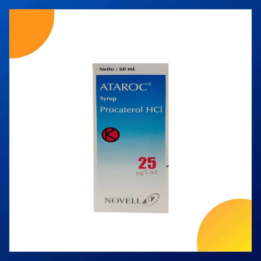 ATAROC SIRUP 1 BOTOL @ 60 ML