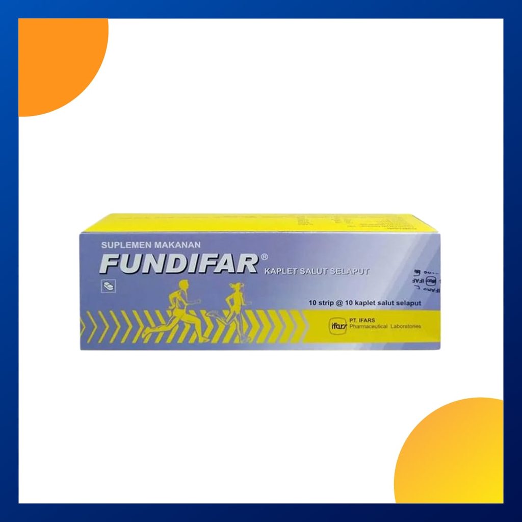 Fundifar Box Isi 100 Kaplet