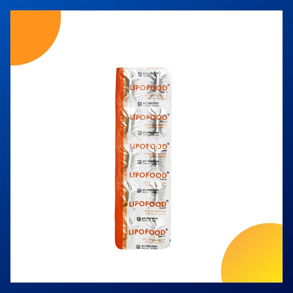 Lipofood Strip Isi 10 Kapsul