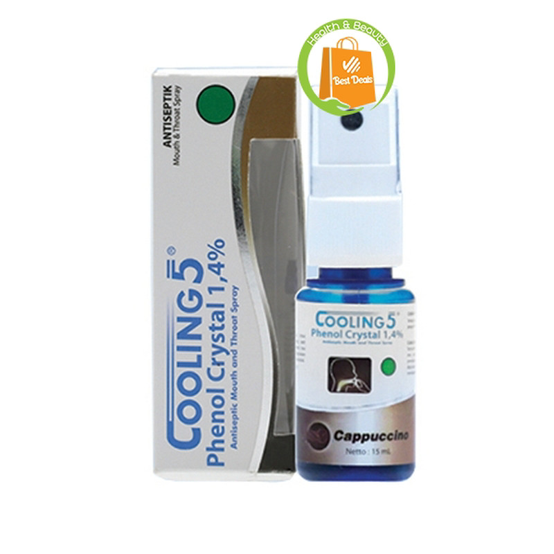 COOLING 5 SPRAY CAPPUCINO 15ML