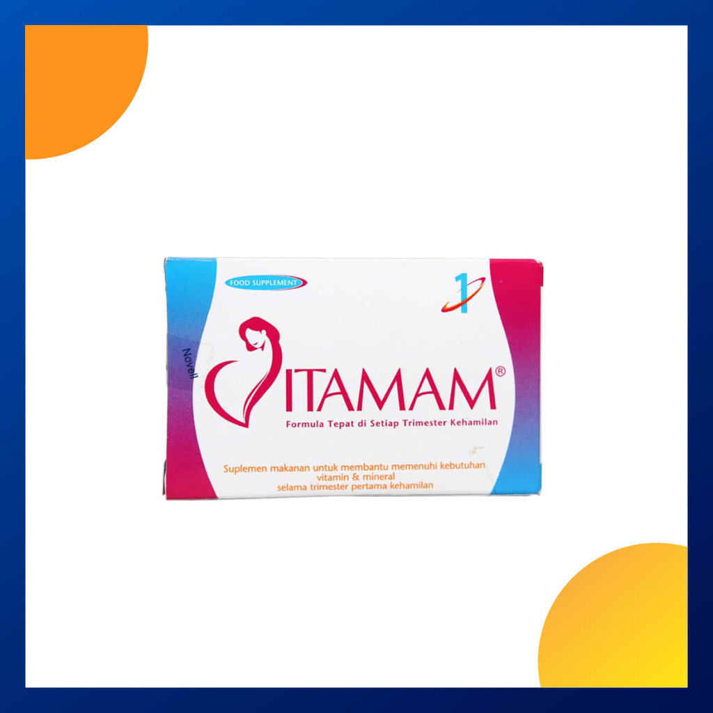 Vitamam 1 Box Isi 30 Kapsul