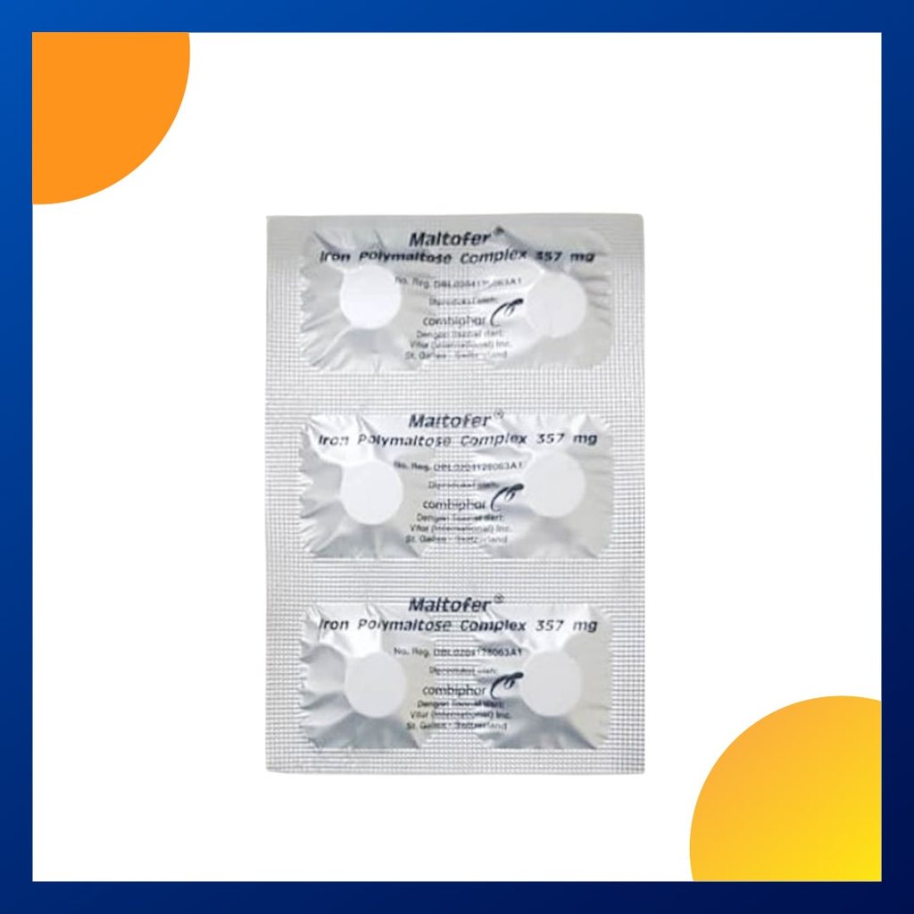 Maltofer Tablet Kunyah Strip
