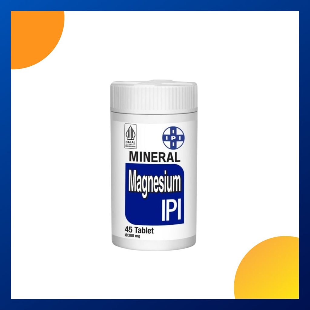 Ipi Mineral Magnesium Botol 45 Tablet