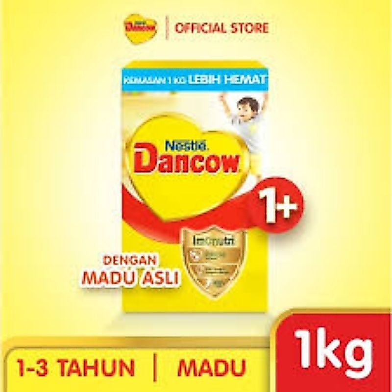 DANCOW 1+ 1KG MADU/VANILA