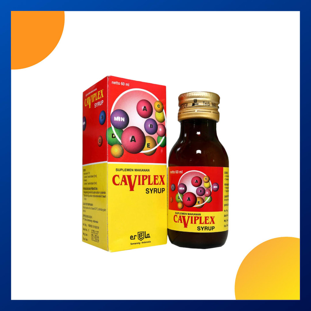 Caviplex Syrup Isi 60 Ml Botol